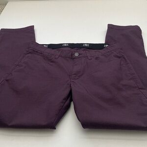 Joseph Abbound Plum Pants NWOT